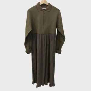 NORDSTROM sweatshirt crepe dress